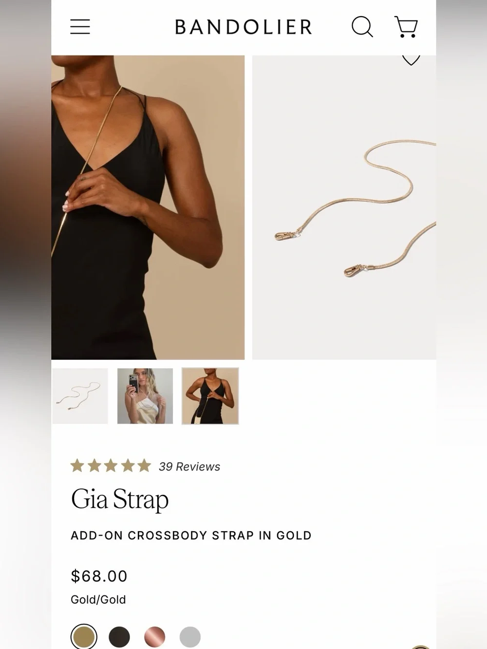 Bandolier Gia Strap